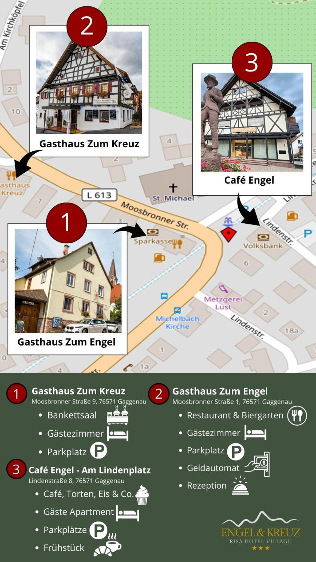 RISA Hotels, Landgasthaus Zum Engel Gaggenau Exterior foto